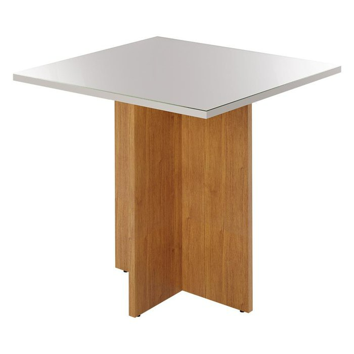 Mesa Robusta Candian 0,90 x 0,90 com Vidro