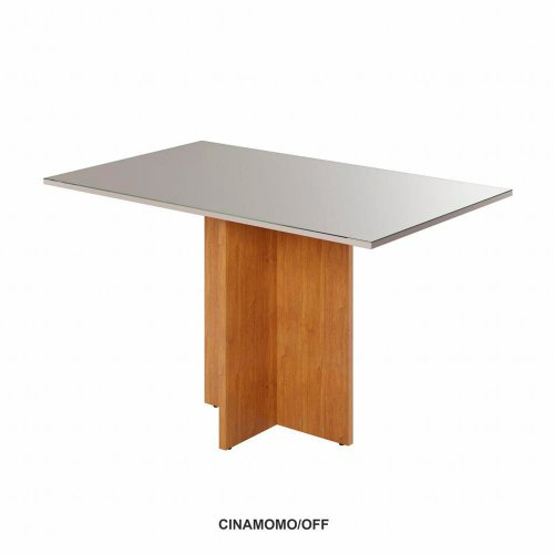 Mesa Robusta Candian 1,20 x 0,80 com Vidro