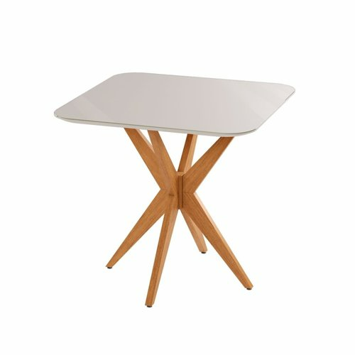 Mesa Simpatia Candian 0,90 x 0,90 com Vidro
