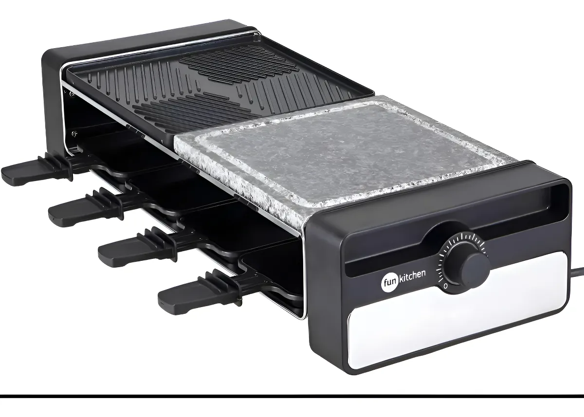 Raclette Grill Elétrica Gourmet - Fun Kitchen
