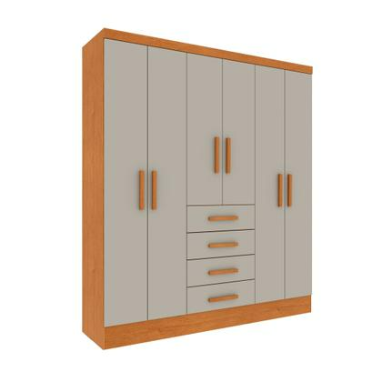 Guarda Roupa Arizona , 6 Portas - Tcil Móveis