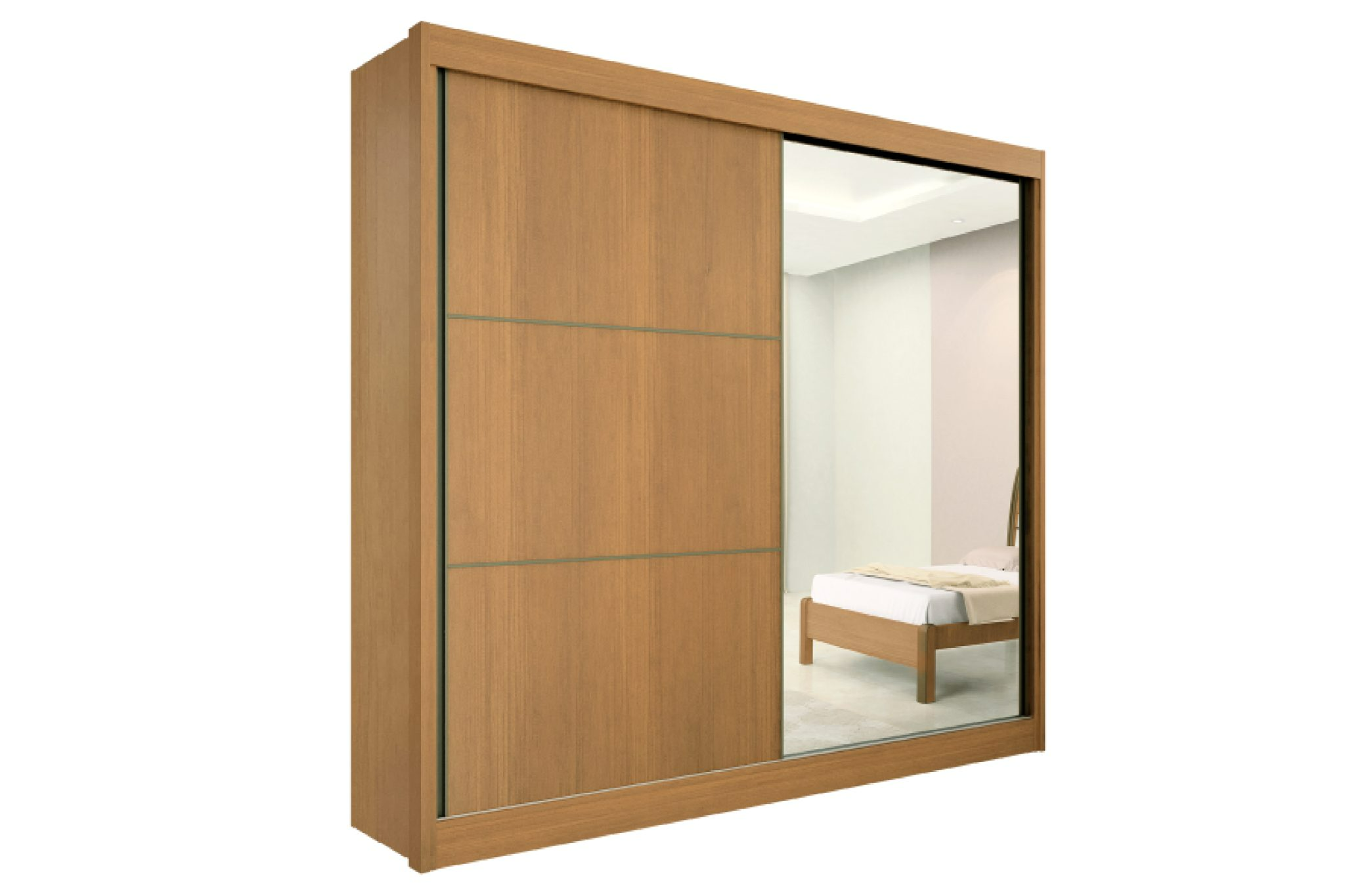 Guarda Roupa Titanium, 2 Portas - D'Doro