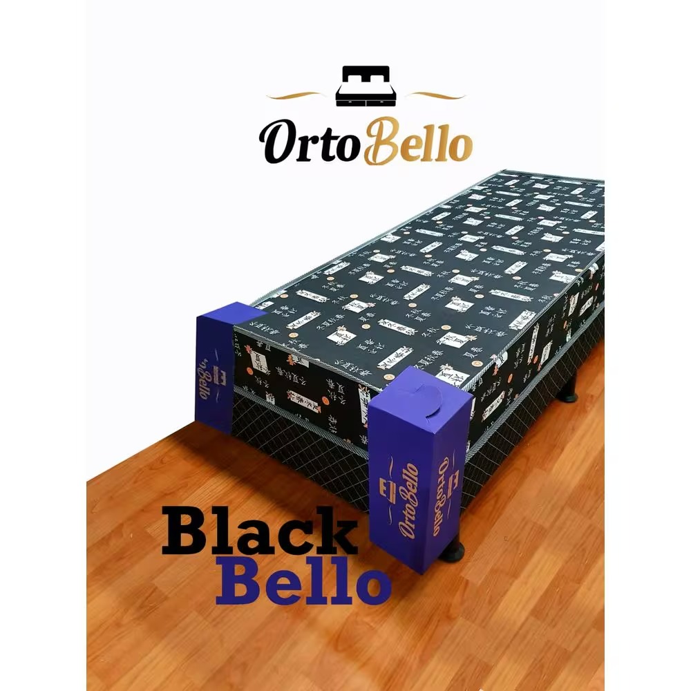 Cama Box Solteiro Black - Ortobello